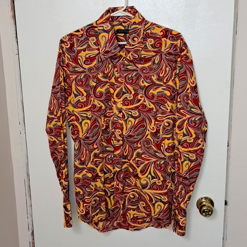 Kenneth Cole mens long sleeve large